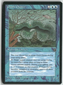 Giant Oyster Magic The Gathering Homelands MTG Card Played - Picture 1 of 2