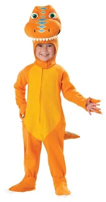 Buddy Dinosaur Train T-Rex Animal Fancy Dress Halloween Toddler Child Costume - Image 1 of 2