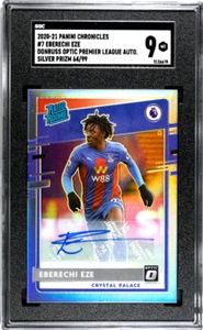 2020/21 CRONACHE PANINI EBERECHI EZE OPTIC PREMIER LEAGUE AUTO ARGENTO /99 SGC9 - Foto 1 di 2