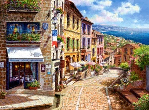 Castorland Afternoon in Nice 3000 Piece Jigsaw Puzzle - Picture 1 of 2
