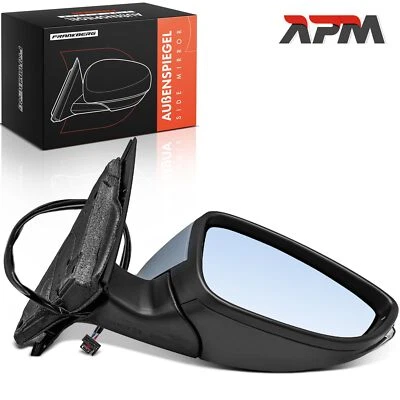 Espejo retrovisor exterior derecho convexo calefactable plegable manual para VW Passat 362 365 - Imagen 1 de 4