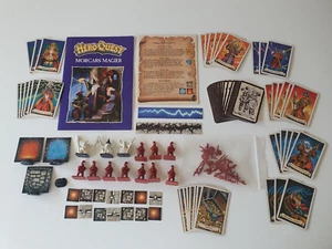 HERO QUEST MORCARS MAGIER Erweiterung MB - nicht ganz vollständig - - Bild 1 von 8