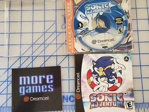 Sonic Adventure SEGA Dreamcast CIB CASE MANUAL DISC GREAT CONDITION - Picture 1 of 1