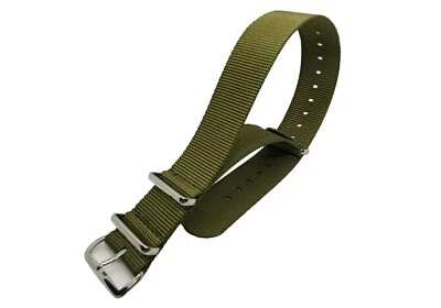 NATO® strap G10 Ballistic nylon military MoD diver Sport watch band Stitched USA - Image 1 of 4
