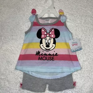 Disney baby 2 piece short outfit shirt shorts Sz 18M - Picture 1 of 6
