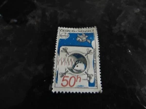 1980 Ratón Checoslovaquia sin publicar en el espacio 50h cortina de hierro estampilla espacial URSS - Imagen 1 de 4