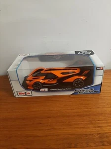 Maisto Lambo V12 Gran Turismo Orange 1:18 Diecast Car - Picture 1 of 6