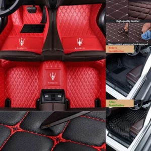 For Maserati Levante Grecale Car Floor Mats Waterproof Auto Liner Carpets Pads - Picture 1 of 28