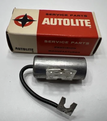 NOS 1965-69 Ford Mustang HiPo 289 Boss 302 Dual Point Condenser - Autolite DC-6 - Image 1 of 4