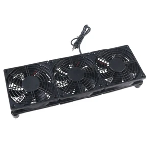 USB Fan 5V USB Portable Cooling Fan for TV Receiver Router Computer Cabinet - Afbeelding 1 van 8