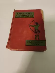 Child Life Arithmetics Grade Six By Breed Overman & Woody 1937 Vintage! - Imagen 1 de 8