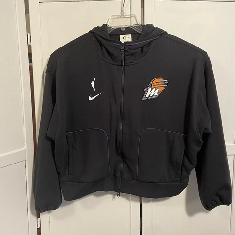 WNBA Phoenix Mercury Nike Dri-Fit Oversized Lg Women’s Zip Up Hooded Jacket Cover