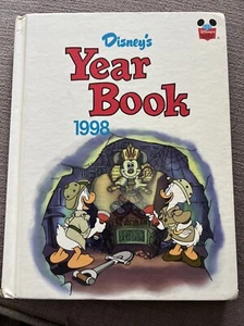 Disney's Year Book 1998 Picture Learning Comic Young Adults Hardcover Book - Picture 1 of 5