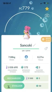 Pokémon Go Sancoki Rose / Pink Shellos Trade - Imagen 1 de 2