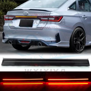 LED Red Lens Rear Brake Tail Light w/ Turn Stop Lamp For Toyota Yaris Vios 2022+ - Picture 1 of 8