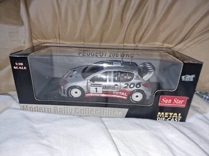 Sun Star #3854 PEUGEOT 206 WRC R. Burns R. Reid Rally Great Britain 2002 1/18 - Picture 1 of 4