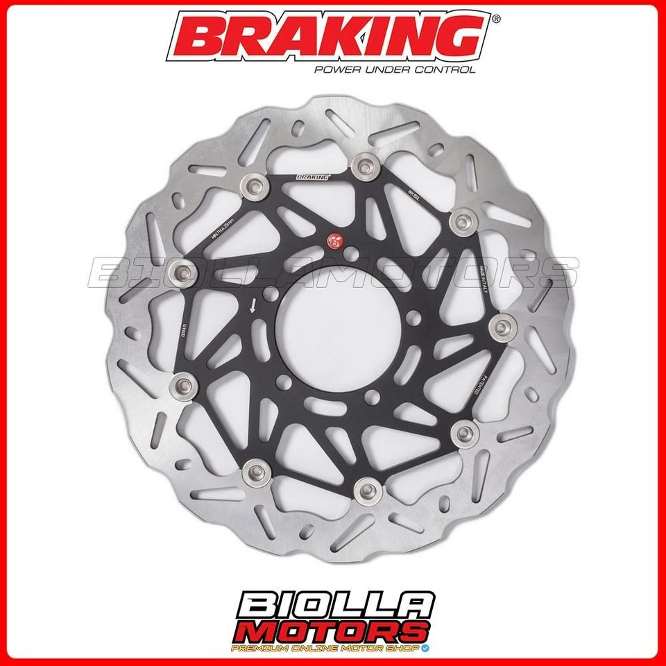 WK150L DISCO FRENO ANTERIORE SX BRAKING TRIUMPH STREET TRIPLE S 660 2022 - WAVE  Foto 1 de 4