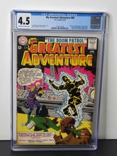 My Greatest Adventure #80 CGC 4.5 | 1st app Doom Patrol | DC 1963