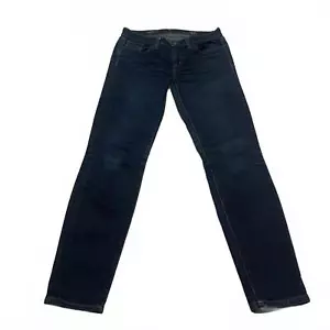 J Crew Women’s Size 26 Dark Denim Wash Toothpick Jeans 27.5 x 28 - Picture 1 of 10