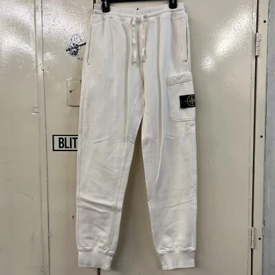 PANTALONES DEPORTIVOS FW14 SUPREME X STONE ISLAND BLANCOS TALLA M Medianos 2014 Foto 1 de 4