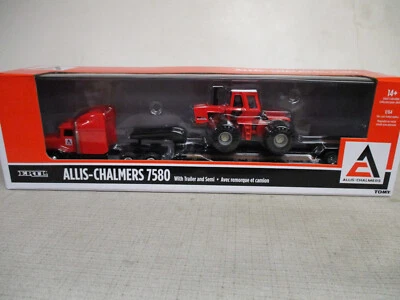 2024 Ertl Allis Chalmers 7580 Toy Set with Semi & Trailer,  1/64 Scale NIB - Image 1 of 4