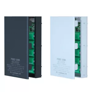 Zum Selbermachen abnehmbare mobile Power Shell 5*18650 Power Bank Hülle kabelloses Ladegerät Sh~gw - Bild 1 von 17
