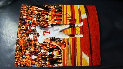 Foto de fútbol firmada por Toby Gerhart Foto 1 de 3