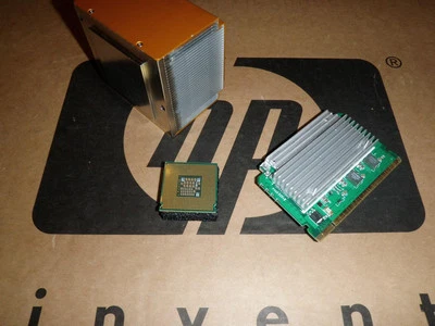 484311-L21 NEW (COMPLETE!) HP 3.5Ghz Xeon X5270 CPU Kit for Proliant DL380 G5 - Image 1 of 2