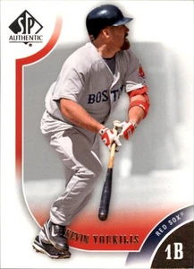 2009 SP Authentic #100 Kevin Youkilis Boston Red Sox - Picture 1 of 2