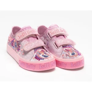 Lelli Kelly Shoes Unicorn Size US 7 Girls Sneakers High Top Beaded Sequins NEW - Picture 1 of 8