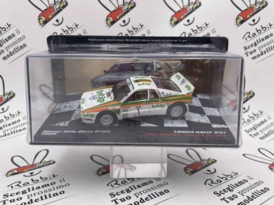 DIE CAST 1/43 " LANCIA RALLY 037 WINNE RALLY COSTA BRAVA 1985 M. BIASION " AL... - Immagine 1 di 2