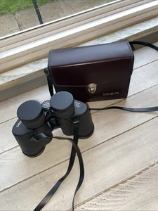 Minolta MK 7x35 Binoculars Extra Wide 11° Japan Multi-Coated w/ Case - Picture 1 of 10