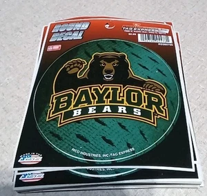 Baylor University Baylor Bears Rund Aufkleber Sticker Fenster Auto PKW NEU - Bild 1 von 4