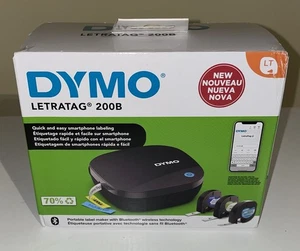 Dymo Bluetooth Kompakt Kabellos Etikettendrucker Thermodrucker LetraTag 200B - Bild 1 von 7