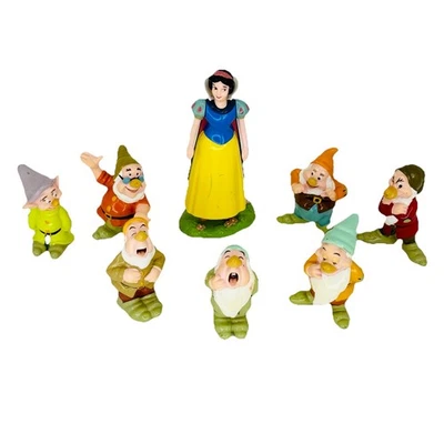 Juego de estatuillas de PVC Blancanieves y los siete enanos Disney Store Foto 1 de 4