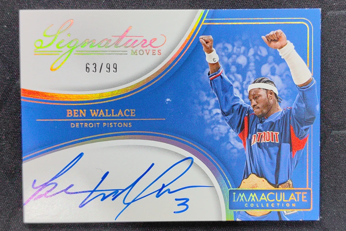 その他 UD Ben Wallace auto card その他 UD Ben Wallace auto card Ben Wallace Autographed Basketball