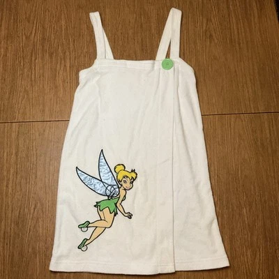 Toalha de banho feminina branca Tinker Bell Disney XS - Imagem 1 de 4
