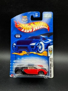 Hot Wheels 2003 First Edition Bugatti Veyron #18/42 Red Black E25 T - Picture 1 of 3
