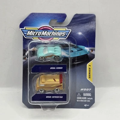 Новый! Micro Machines Series 1 #007 - РЕДКАЯ 2 упаковки - Senner/Skyhigh Van - Изображение 1 из 2