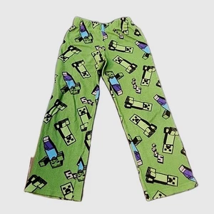 Minecraft Brand Fleece Pajama Pants: Size M, Boys, Fleece, Cozy, Warm - Picture 1 of 3