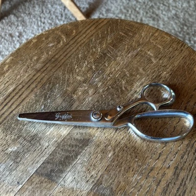 Griffon Cutlery Sewing Pinking Fabric Scissors/Shears 8" Total Length Vintage - Image 1 of 2