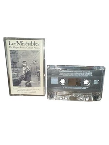 🎭 Rare Les Misérables 1989 French Musical Cassette Album – Original Tape 🎭 - Picture 1 of 6