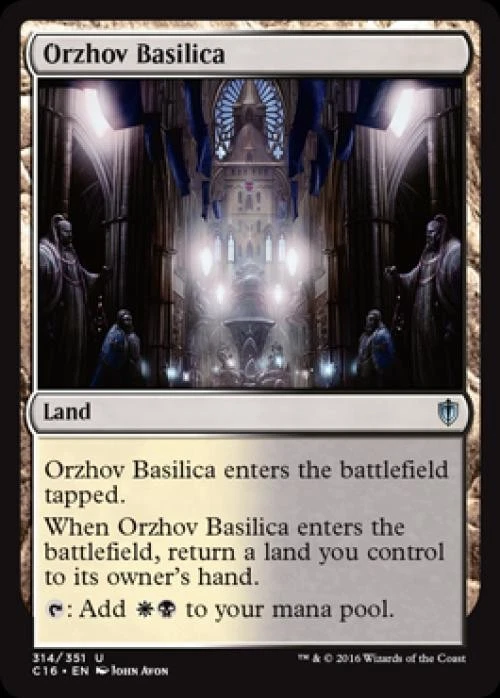 Orzhov Basilica - Light Play MTG Commander 2016 Edition - Image 1 of 1