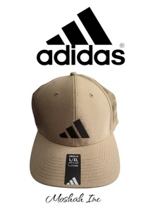 Adidas Classic Tan Cap mit schwarzem Logo - Bild 1 von 5