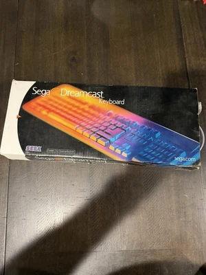 Sistema de consola controlador de teclado Sega Dreamcast HKT-7620 1999 Foto 1 de 4
