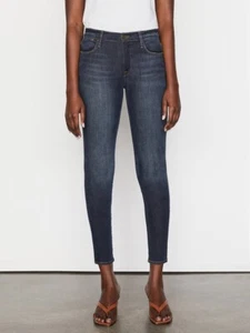 Pantalones de mezclilla Harvard ajustados Le High con montura para mujer talla 28 estilo LMSK665 USADOS EN EXCELENTE ESTADO - Imagen 1 de 14