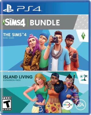 The Sims 4 Bundle Collection: Base Game + Island Living Expansion Pack (PS4) New - Image 1 of 4