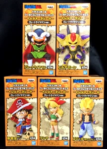 BANPRESTO Dragon Ball WCF World Collectable Figure Treasure Rally II All 5set - Picture 1 of 4