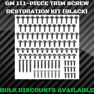 1965-1972 Buick Gran Sport Interior Exterior Molding Engine Bay Trim SCREW KIT - Foto 1 di 2