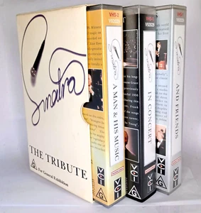 Frank Sinatra The Tribute-Sinatra & Friends VHS Video Cassette Box Set Rated G - Bild 1 von 8
